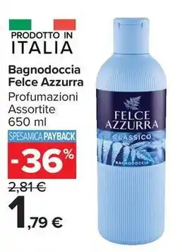 Carrefour Market Bagnodoccia Felce Azzurra offerta