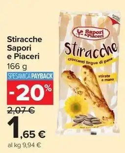 Carrefour Market Stiracche Sapori e Piaceri offerta