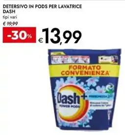 Bennet Detersivo in pods per lavatrice Dash offerta