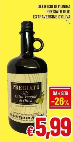 A&O Oleificio di moniga pregiato olio extravergine d'oliva offerta