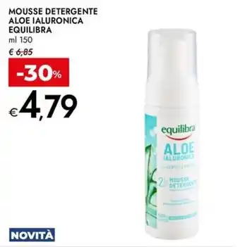 Bennet Mousse detergente aloe ialuronica equilibra offerta