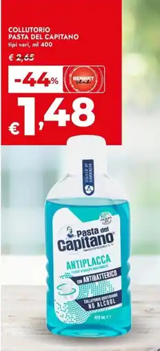 Bennet Pasta del Capitano offerta