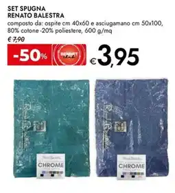 Bennet SET SPUGNA RENATO BALESTRA offerta