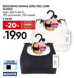 Bennet Reggiseno Donna Zero Feel Core Sloggi offerta
