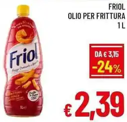 A&O Friol olio per frittura offerta
