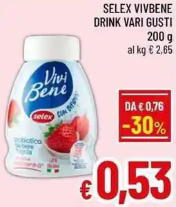 A&O Selex vivbene drink offerta