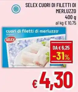 A&O Selex cuori di filetti di merluzzo offerta
