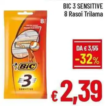 A&O Bic 3 sensitive offerta
