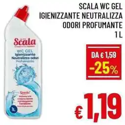 A&O Scala wc gel igienizzante neutralizza odori profumante offerta
