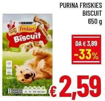 A&O Purina friskies biscuit offerta