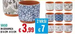 Satur Vaso in ceramica offerta