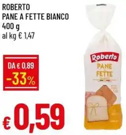 Galassia Roberto pane a fette bianco offerta