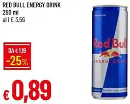 Galassia Red bull energy drink offerta