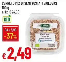 Galassia Cerreto mix di semi tostati biologici offerta
