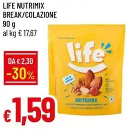 Galassia Life nutrimix break/colazione offerta