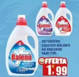 Maury's Detersivo liquido baleno offerta