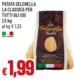 Galassia Patata selenella la classica per tutti gli usi offerta