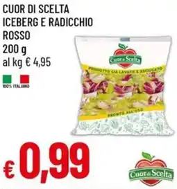 Galassia Cuor di scelta iceberg e radicchio rosso offerta