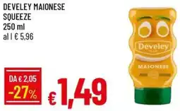 Galassia Develey maionese squeeze offerta