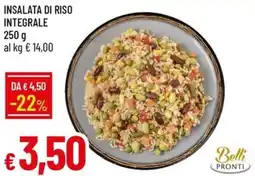Galassia Insalata di riso integrale Belli Pronti offerta
