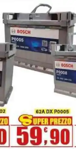 Maury's Batterie Auto Bosch 62A DX P0005 offerta
