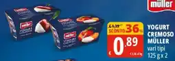 Tigros Yogurt cremoso müller offerta