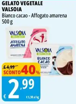 Tigros Gelato vegetale valsoia offerta