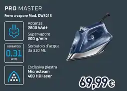 Unieuro Rowenta pro master ferro a vapore Mod. DW8215 offerta