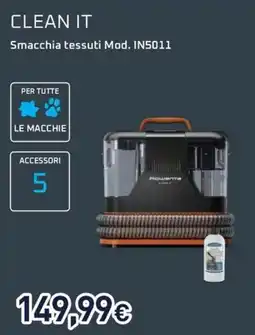 Unieuro Rowenta clean it offerta