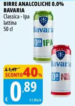 Tigros Birre analcoliche 0.0% bavaria offerta