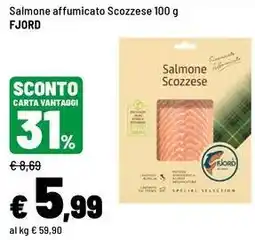 Iper La Grande Salmone affumicato Scozzese Fjord offerta