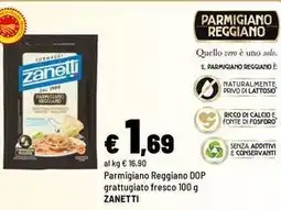 Iper La Grande Parmigiano Reggiano DOP grattugiato fresco Zanetti offerta