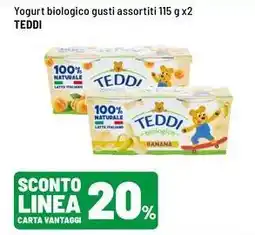Iper La Grande Yogurt biologico Teddi offerta