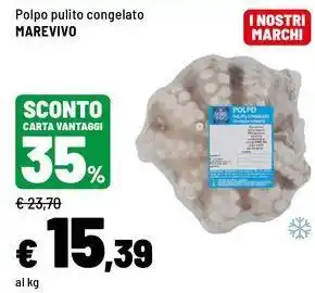 Iper La Grande Polpo pulito congelato Marevivo offerta