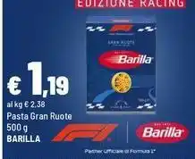 Iper La Grande Pasta Gran Ruote Barilla offerta
