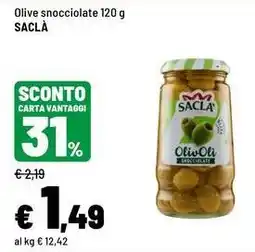Iper La Grande Olive snocciolate Saclà offerta