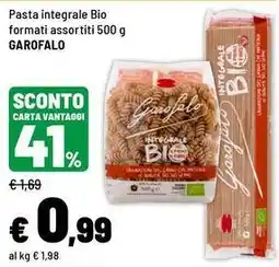 Iper La Grande Pasta integrale Bio Garofalo offerta