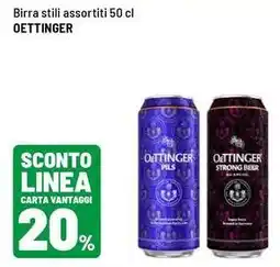 Iper La Grande Birra stili Oettinger offerta