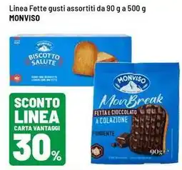 Iper La Grande Linea Fette Monviso offerta