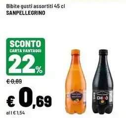 Iper La Grande Bibite Sanpellegrino offerta