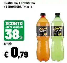Iper La Grande Oransoda, Lemonsoda o Lemonsoda Twist offerta