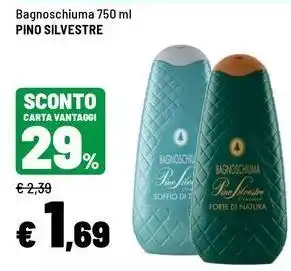 Iper La Grande Bagnoschiuma Pino Silvestre offerta