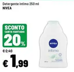 Iper La Grande Detergente intimo Nivea offerta