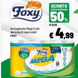 Iper La Grande Asciugatutto Mega Foxy offerta