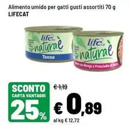 Iper La Grande Alimento umido per gatti Lifecat offerta