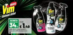 Iper La Grande Crema, Spray multiuso o Sgrassatore carboni attivi Vim offerta