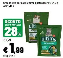 Iper La Grande Crocchette per gatti Ultima Affinity offerta