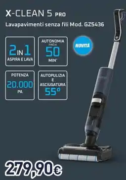 Unieuro Rowenta x-clean 5 pro offerta