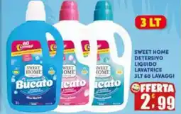 Maury's Sweet home detersivo liquido lavatrice offerta