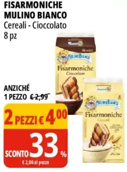 Tigros Fisarmoniche mulino bianco offerta